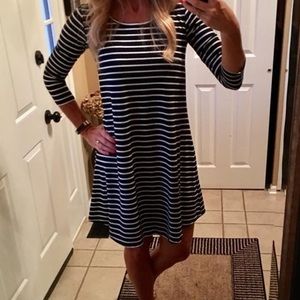 Soft Long Sleeve T Dress
